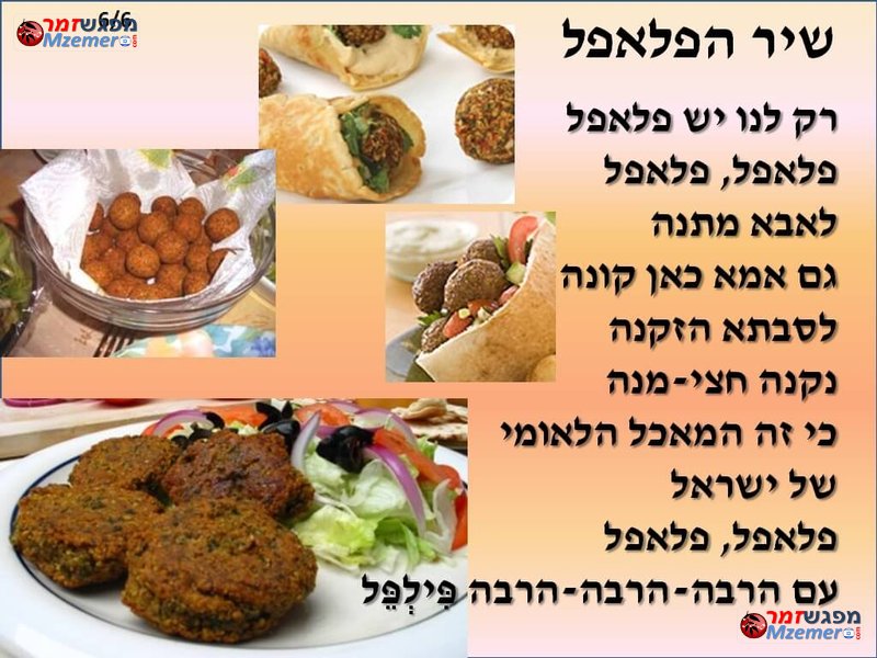 [1806]שיר הפלאפל