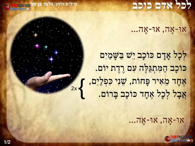 [1205]לכל אדם כוכב